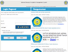 Tablet Screenshot of akademik.univbatam.ac.id